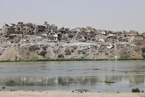 Irak : reconstruction de Mossoul