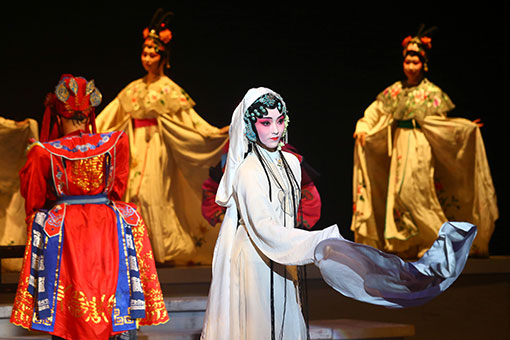 Chine: une représentation de l'opéra Kunqu à Tianjin