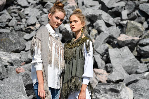 Helsinki Fashion Week: défilé des créations de la styliste finlandaise Mai Niemi