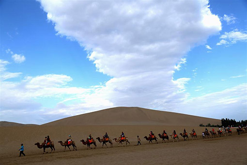 Chine: tourisme à Dunhuang
