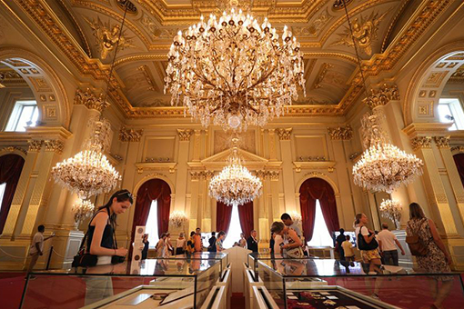 Belgique : ouverture au public du Palais royal de Bruxelles
