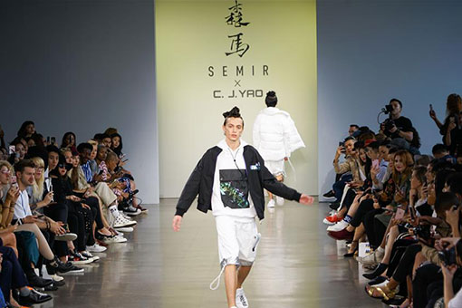 Semaine de la mode de New York: défilé des créations de Semir x CJ Yao