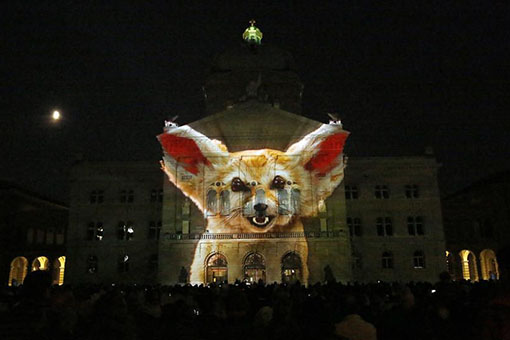 Suisse: spectacle son et lumière "Rendez-vous Bundesplatz" à Berne