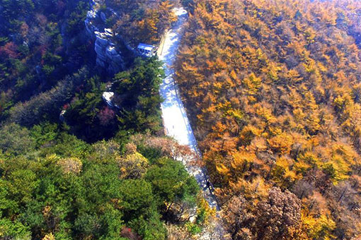 Paysage d'automne à travers la Chine