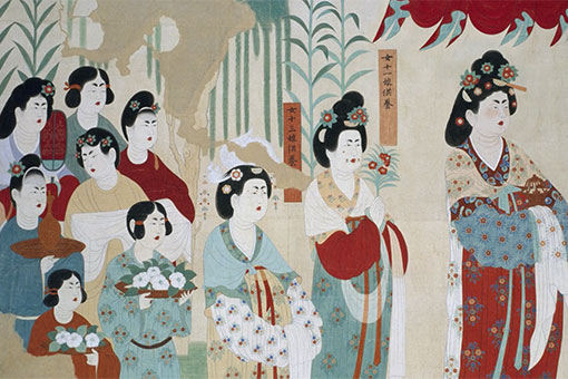 Les c&eacute;l&egrave;bres Grottes de Mogao