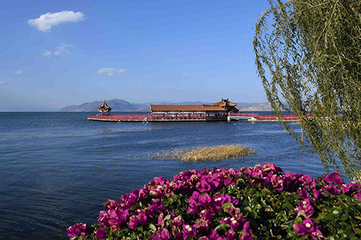 Chine: paysage du lac Erhai