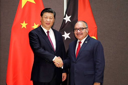 La Chine et la PNG conviennent d'un partenariat stratégique global