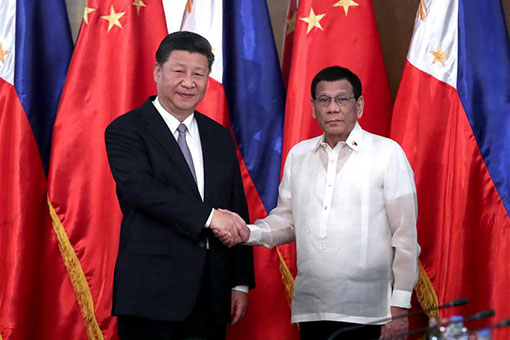 La Chine et les Philippines conviennent de renforcer leurs relations et de faire progresser ensemble la construction de "la Ceinture et la Route"