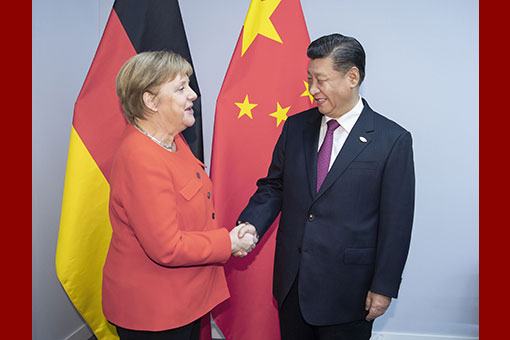 Xi Jinping promet de déployer des efforts conjoints avec l'Allemagne pour préserver le multilatéralisme et l'économie ouverte