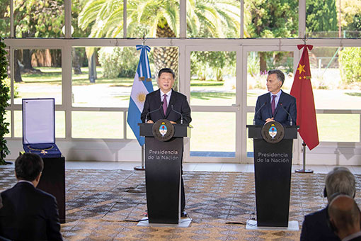Xi Jinping reçoit la plus haute décoration nationale argentine
