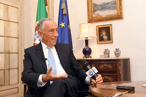 Le président portugais qualifie les relations avec la Chine "d'exceptionnelles" (INTERVIEW)