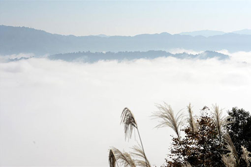 Beaux paysages de nuages dans le sud-ouest de la Chine