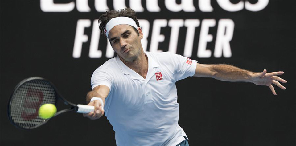 Open d'Australie : Roger Federer contre Daniel Evans