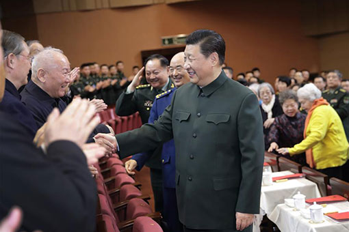 Le président chinois présente ses voeux pour la Fête du Printemps aux vétérans