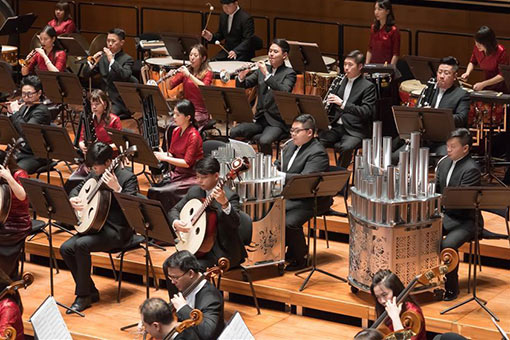 L'Orchestre chinois de Suzhou en représentation à Budapest en Hongrie