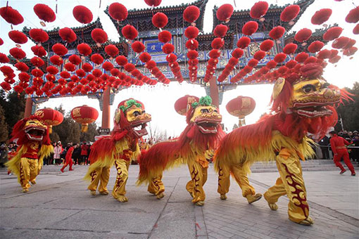 Chine : foires du temple pendant la fête du Printemps