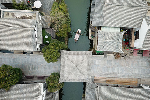Chine: la ville ancienne de Taierzhuang au Shandong