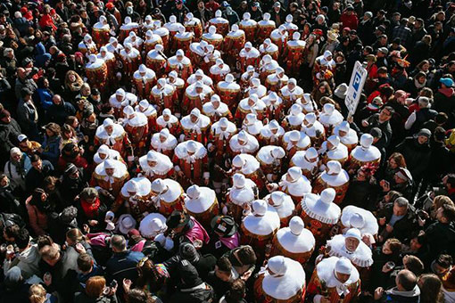 Carnaval de Binche en Belgique