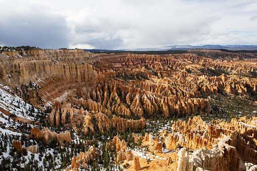 Vue du Bryce Canyon aux Etats-Unis