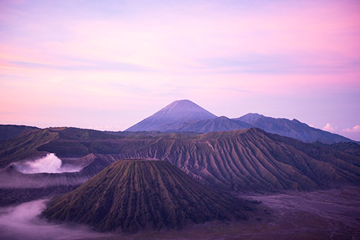 Indonésie : vue du mont Bromo