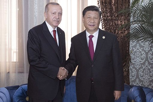 Les présidents chinois et turc conviennent de promouvoir la coopération bilatérale