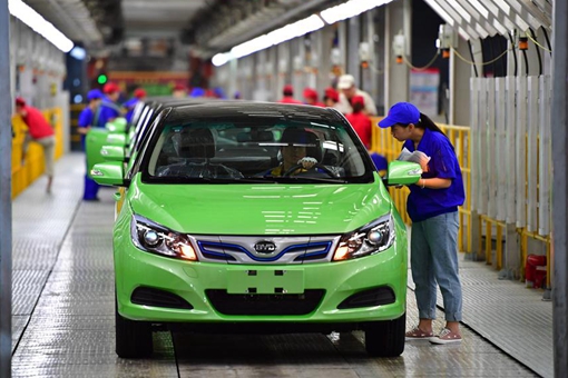 Chine : les ventes des véhicules à énergie nouvelle en hausse en mai