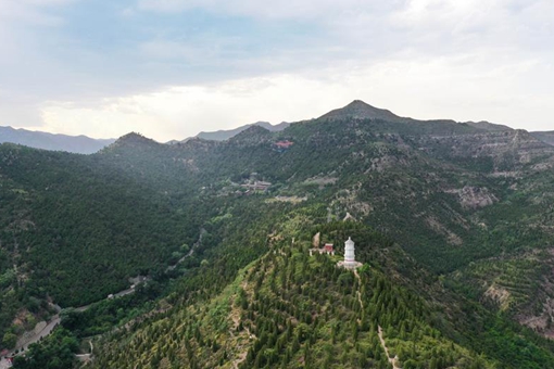 Paysage du mont Guashan dans le nord de la Chine