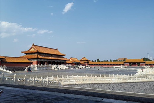 Chine: paysage du Musée du Palais à Beijing
