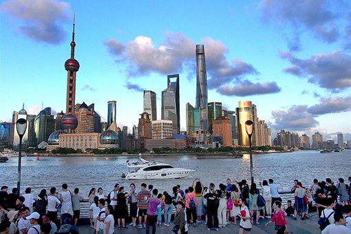 Chine: paysage urbain à Shanghai