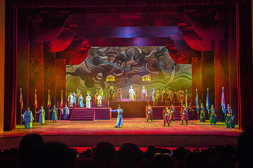 Pièce de théâtre sur la princesse Jincheng à Lhassa
