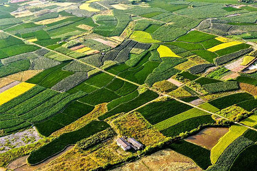 Chine: paysages ruraux au Guangxi