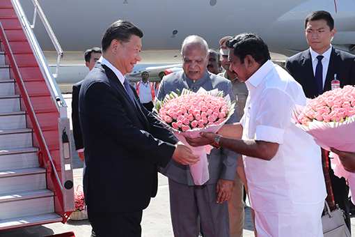 Arrivée du président chinois en Inde pour une réunion informelle avec le PM indien
