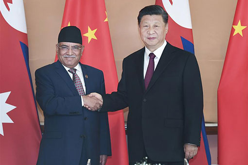 Xi rencontre le coprésident du Parti communiste népalais pour faire progresser les liens entre les partis