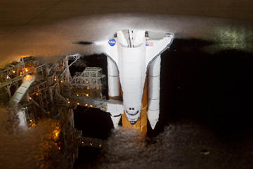 La NASA reporte le lancement de la navette spatiale Endeavor jusqu'&agrave; lundi au moins