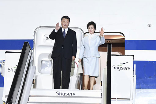 Le président chinois arrive en Grèce pour une visite d'Etat