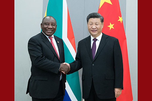 La Chine prête à promouvoir le partenariat stratégique avec l'Afrique du Sud (Xi)