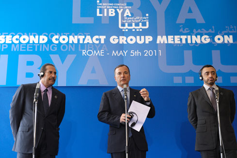Le groupe de contact sur la Libye cherche &agrave; r&eacute;soudre la crise libyenne