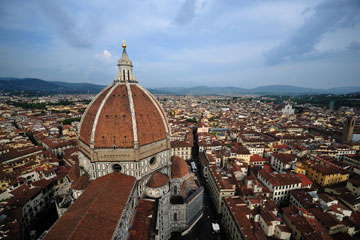 Paysages magnifiques de Florence en Italie