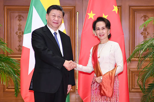 La Chine et le Myanmar conviennent de bâtir ensemble une communauté de destin