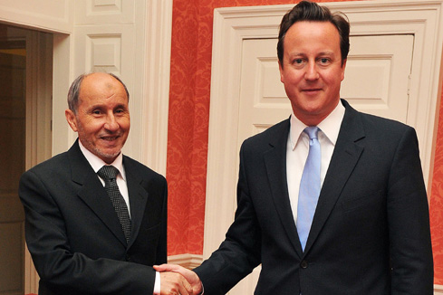 GB: Le PM s'entretient avec le chef des rebelles libyens