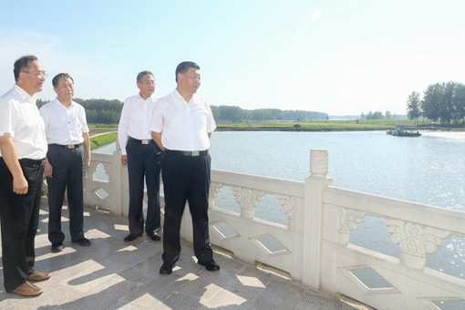 Xi Jinping inspecte la province orientale de l'Anhui