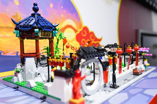 Chine : le stand du Groupe Lego à la CIIE