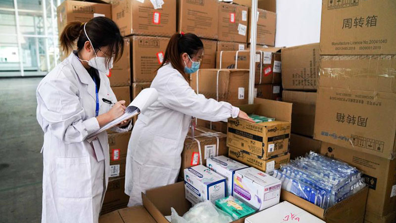 Chine : laboratoire de test d'acides nucléiques à Harbin