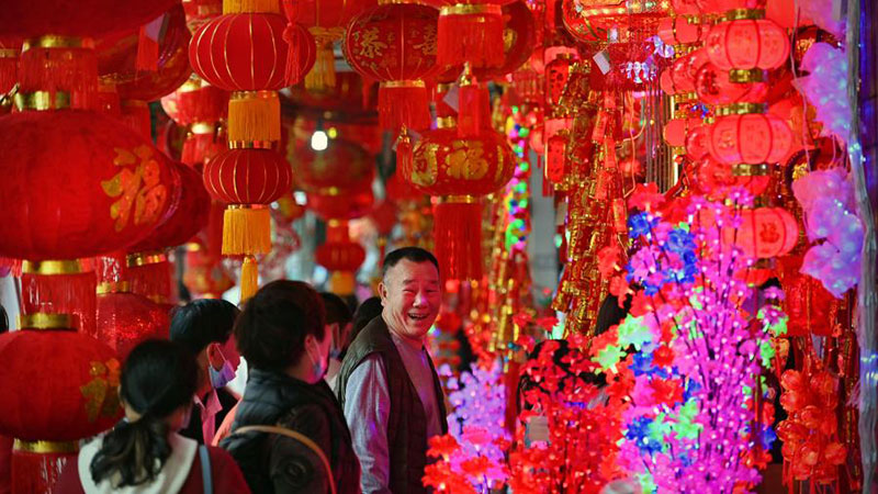 Chine : préparatifs pour le Nouvel An chinois