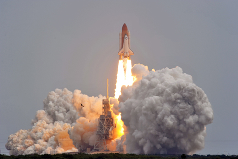 NASA: Atlantis d&eacute;colle pour son dernier voyage