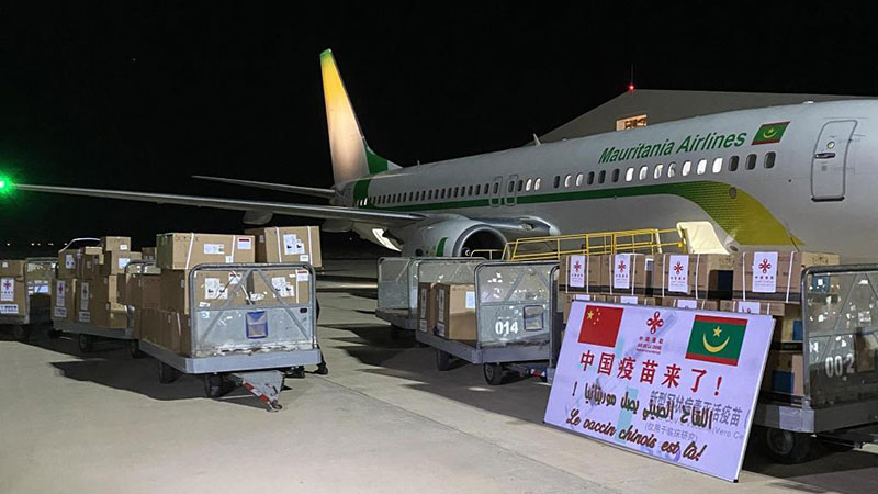 (COVID-19) La Mauritanie reçoit un don de vaccin anti-COVID-19 offert par la Chine