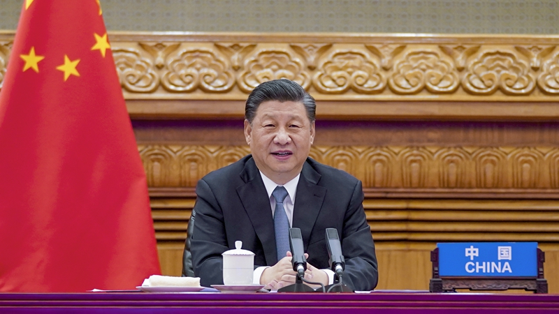 Xi Jinping participe à un sommet vidéo Chine-France-Allemagne