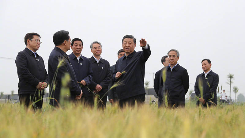 Xi Jinping inspecte le grand projet de dérivation de l'eau en Chine