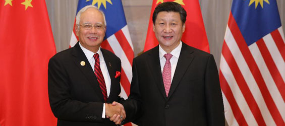 La Chine et la Malaisie s'engagent à renforcer leurs relations