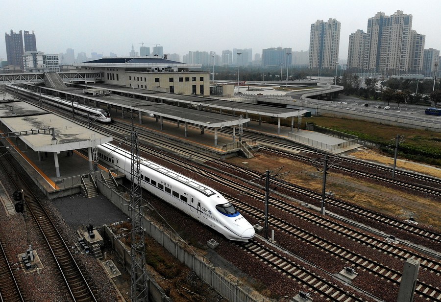 chine : une ligne ferroviaire à grande vitesse